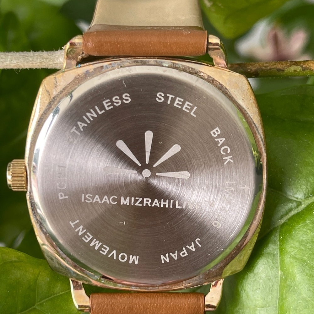 ISAAC MIZRAHI LIVE! Genuine Leather Watch - Picture 12 of 12